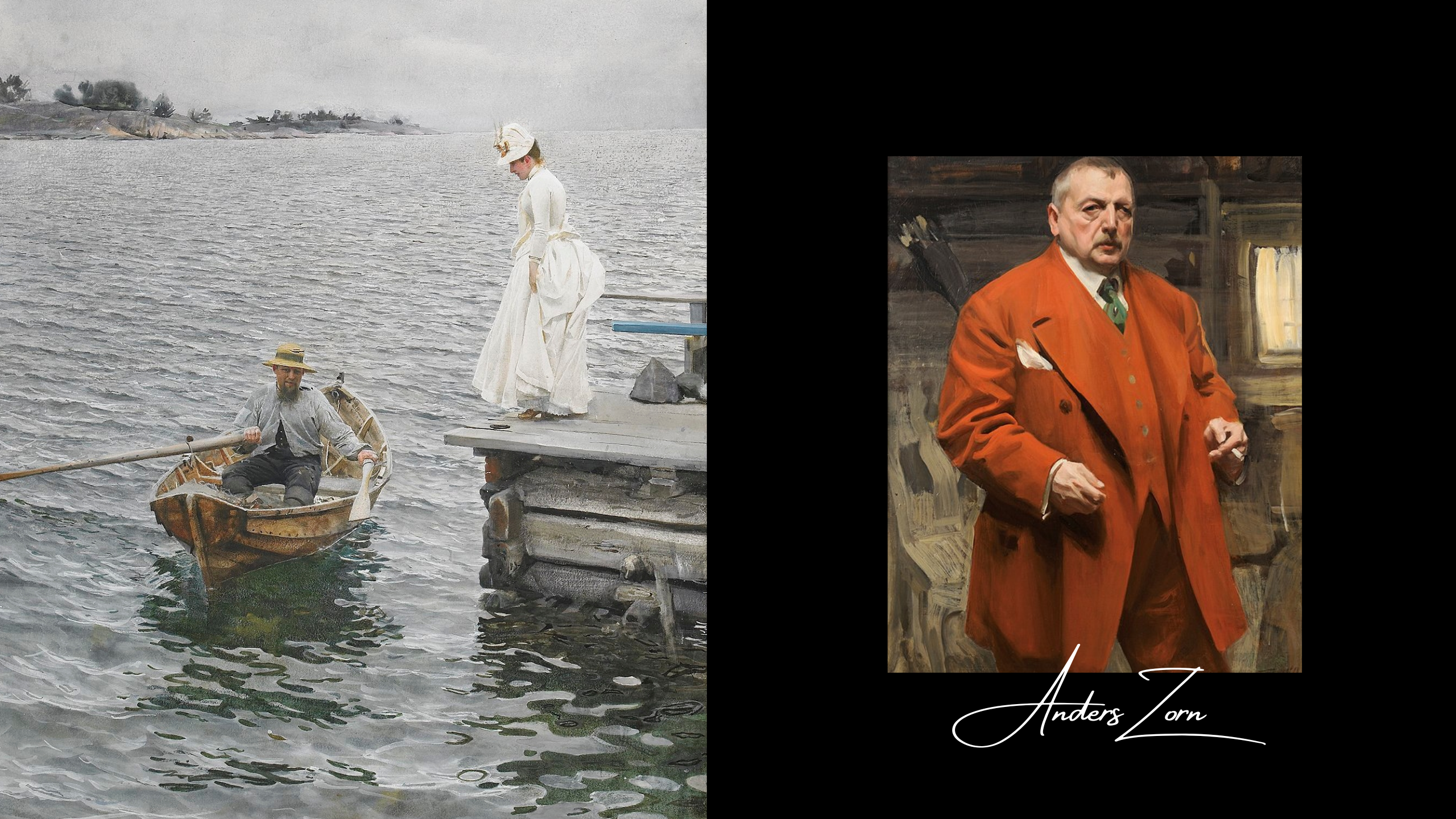 Reproductions de Tableaux d'Anders Zorn