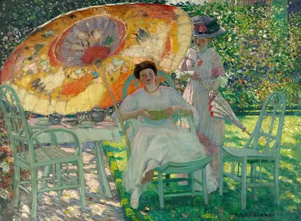 33- Frederick Carl Frieseke (1874–1939) (Fransa'da Amerikalı)