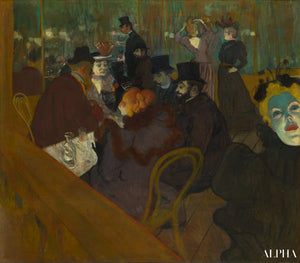 150 Henri de Toulouse-Lautrec'in Ünlü Tabloları
