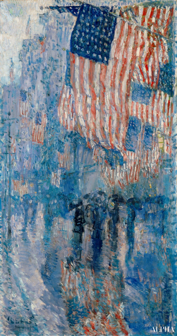 16- Childe Hassam (1859–1935) (Amerikan empresyonizmi)
