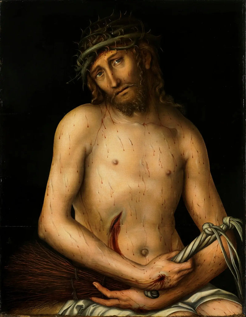 İsa, Acı Çekmiş Adam - Lucas Cranach the Elder
