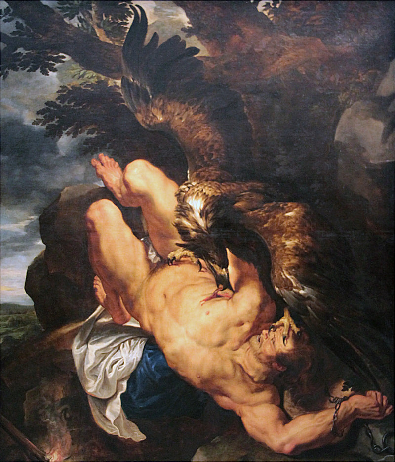 Prométhée işkence gören - Peter Paul Rubens