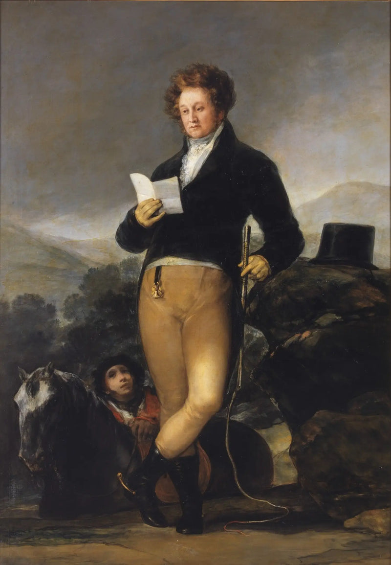 Don Francisco de Borja Tellez Giron, onuncu Osuna Dükü - Francisco de Goya