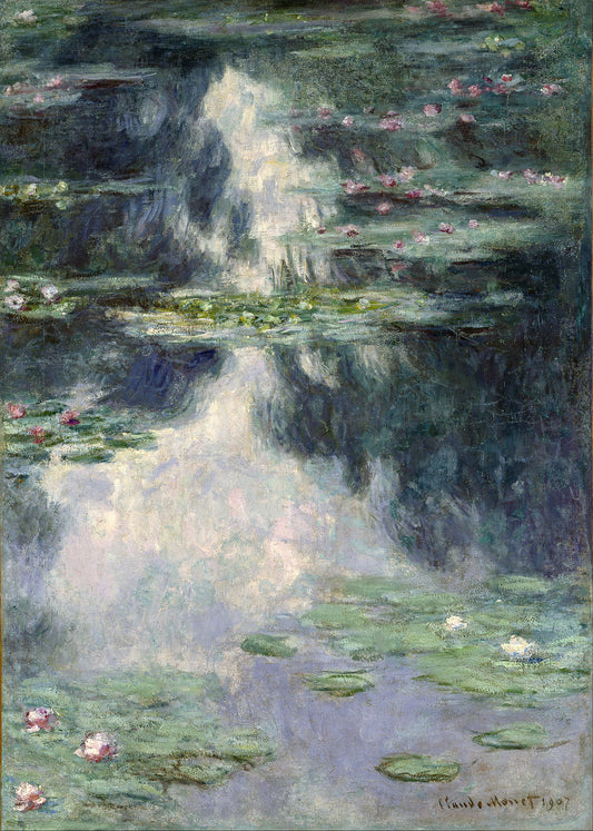 🌿 Nilüfer Gölü – Claude Monet (1907)