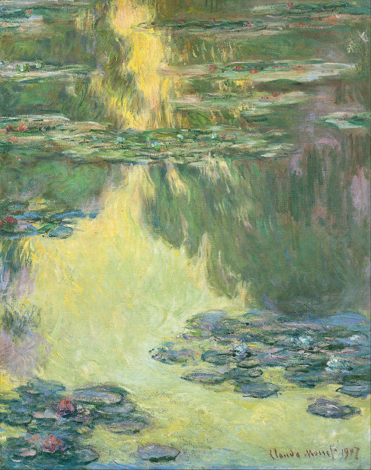 ☀️ Nilüferler (1907) – Claude Monet