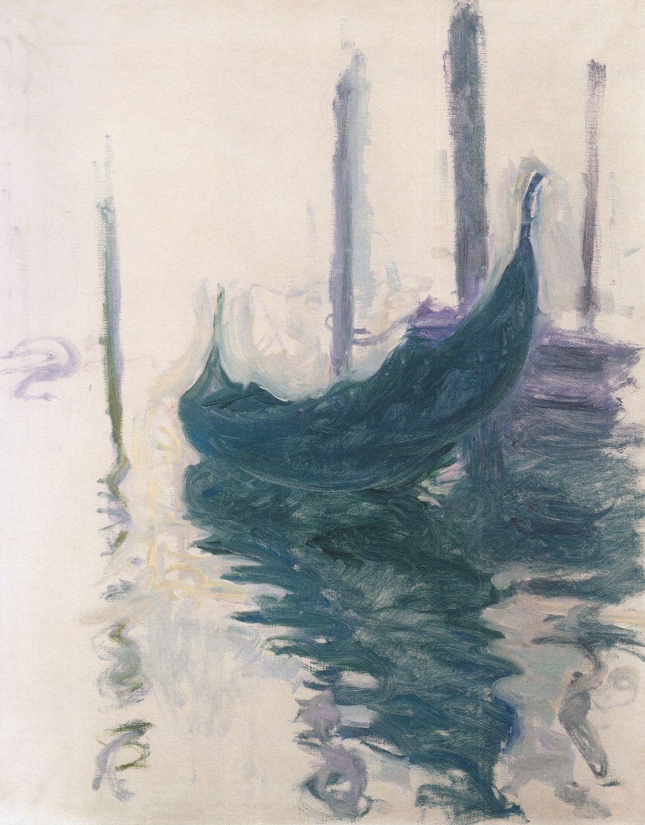 Venedik'te Gondol – Claude Monet, 1908