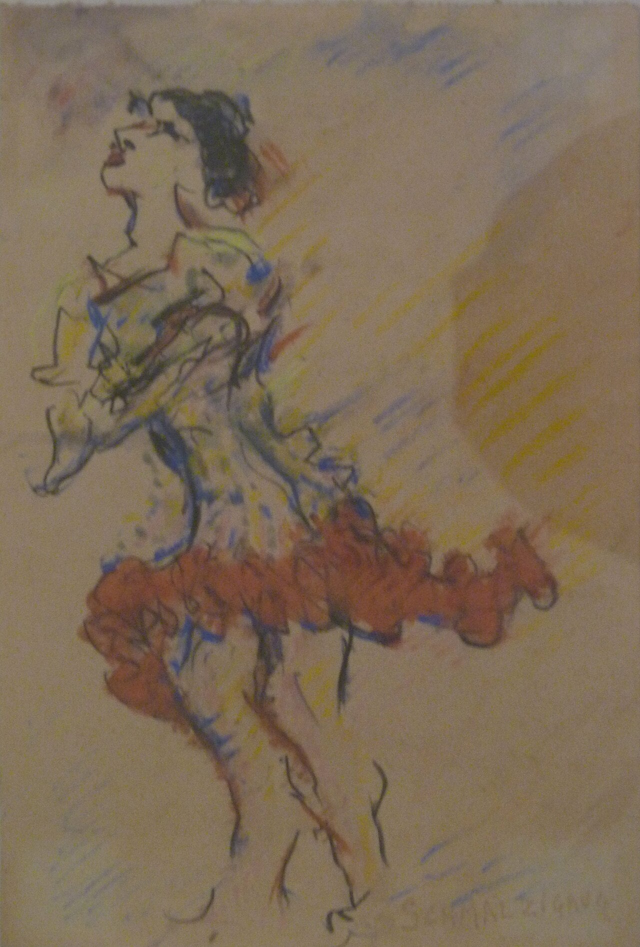 Dynamique d'une danseuse, Jules Schmalzigaug
