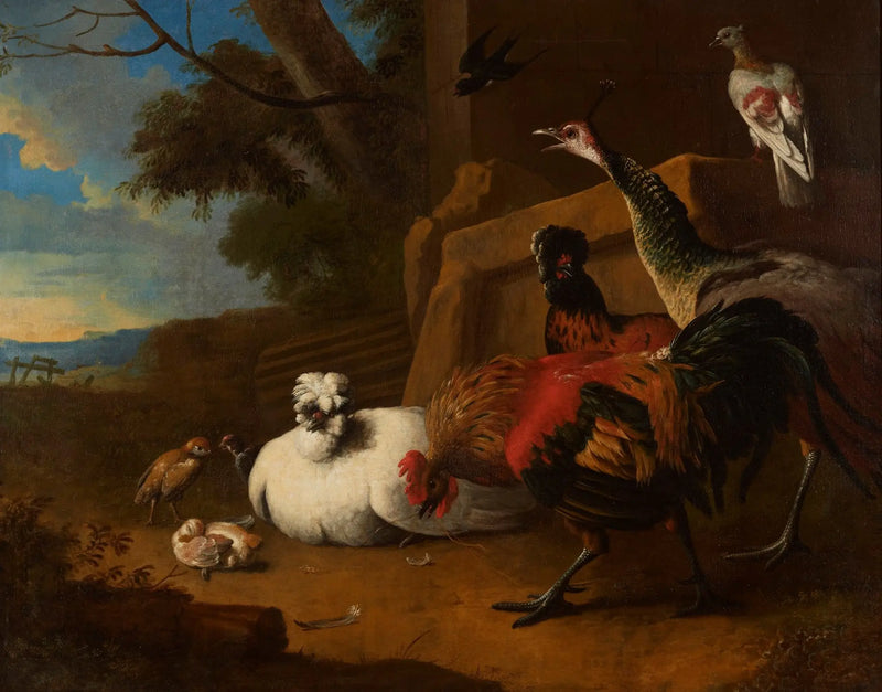 Ahır - Melchior de Hondecoeter