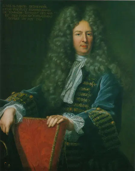 Louis-Nicolas Le Tonnelier, Breteuil baronu portresi (1648-1728) - Hyacinthe Rigaud
