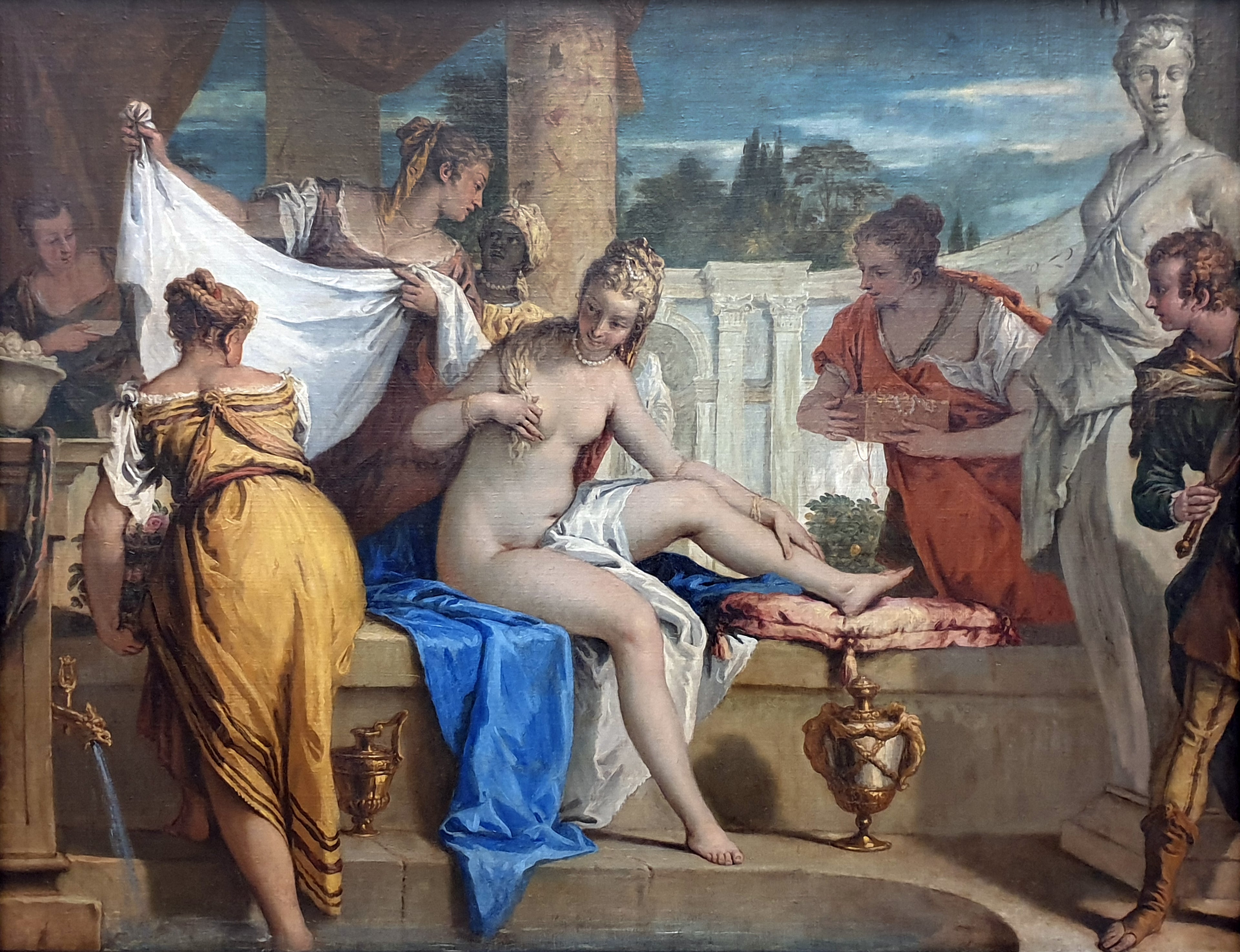 Bethsabée au bain - Sebastiano Ricci