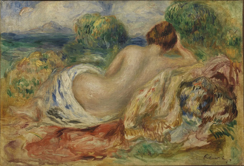 Bir Manzara İçinde - Pierre-Auguste Renoir
