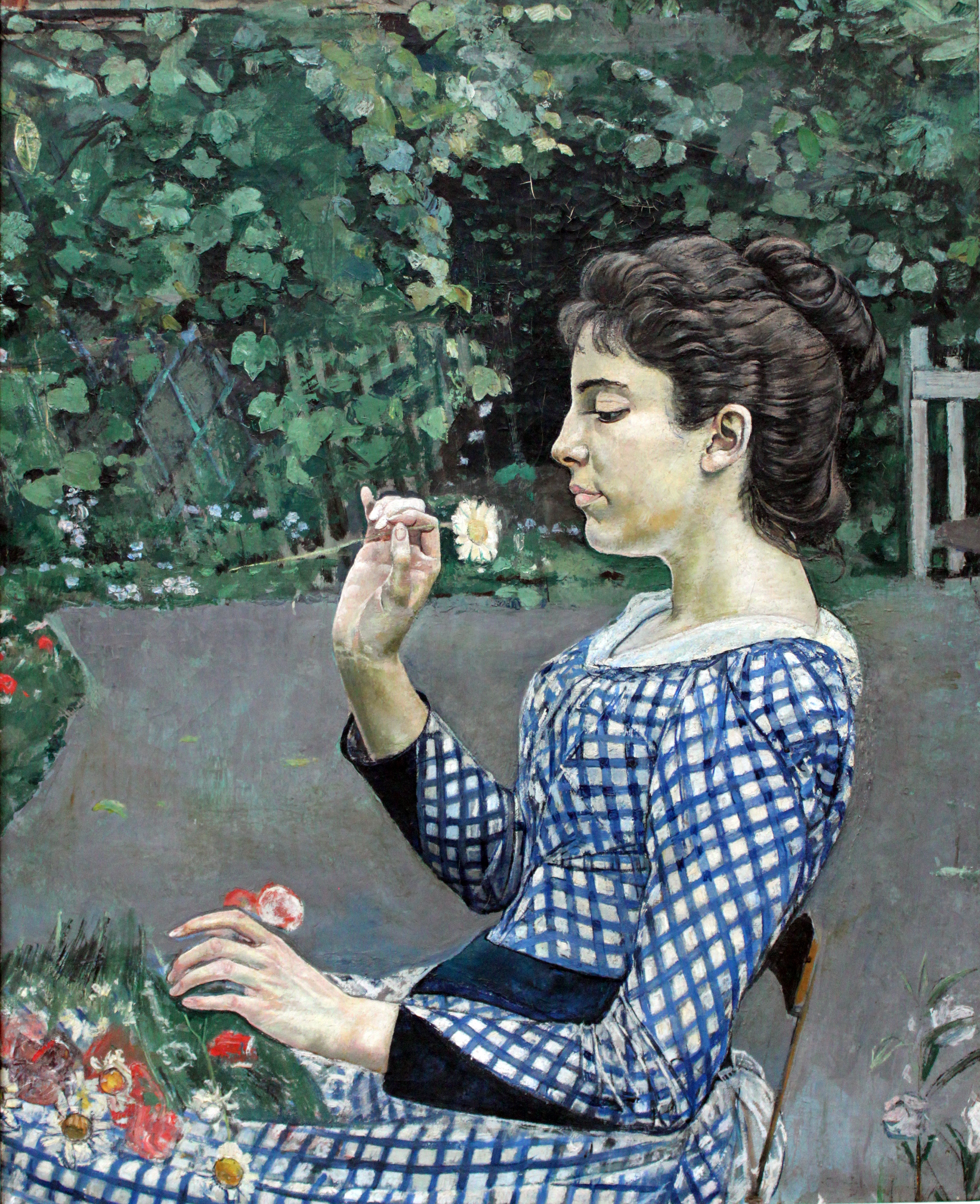 Portrait d'Hélène Weiglé - Ferdinand Hodler
