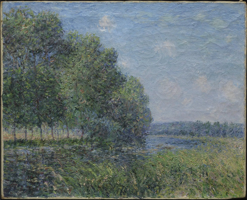 Nehir Manzarası - Alfred Sisley