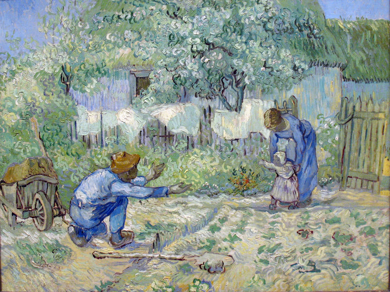 İlk adımlar, Millet'e göre - Vincent van Gogh