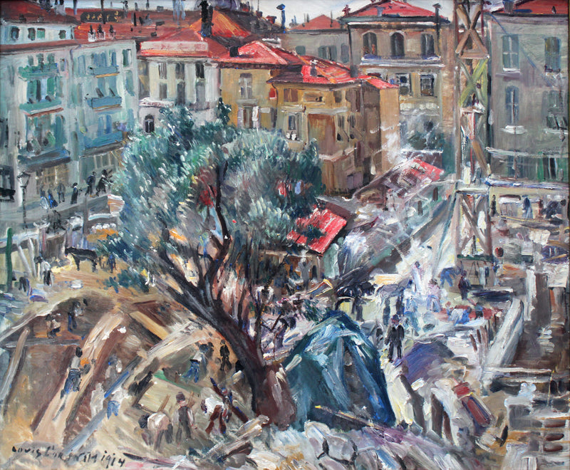 Nouvel immeuble à Monte Carlo - Lovis Corinth