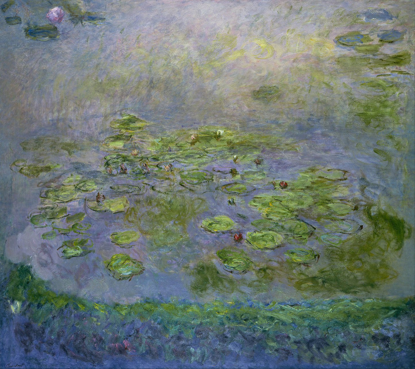 Nymphéas – Claude Monet (yaklaşık 1917)