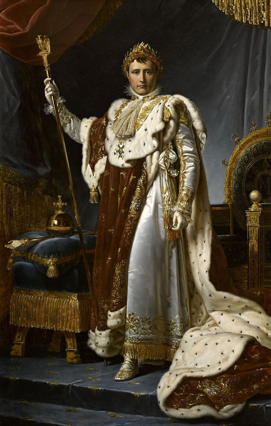 Portrait de Napoléon en costume du sacre - François Gérard