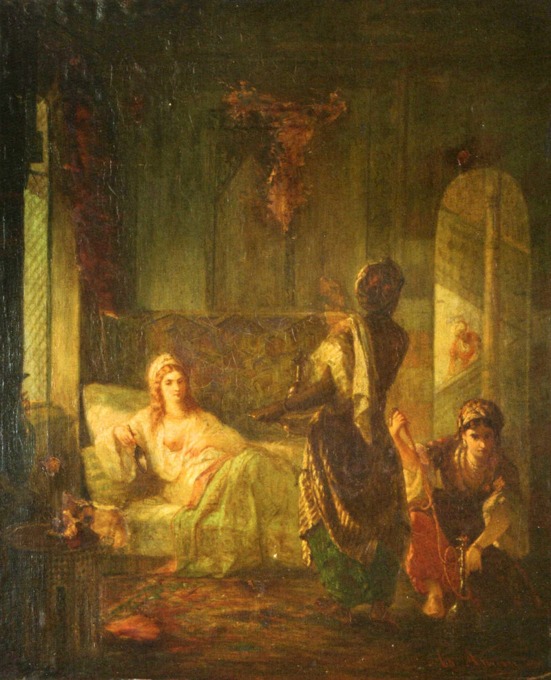Intérieur oriental - Theodor Aman