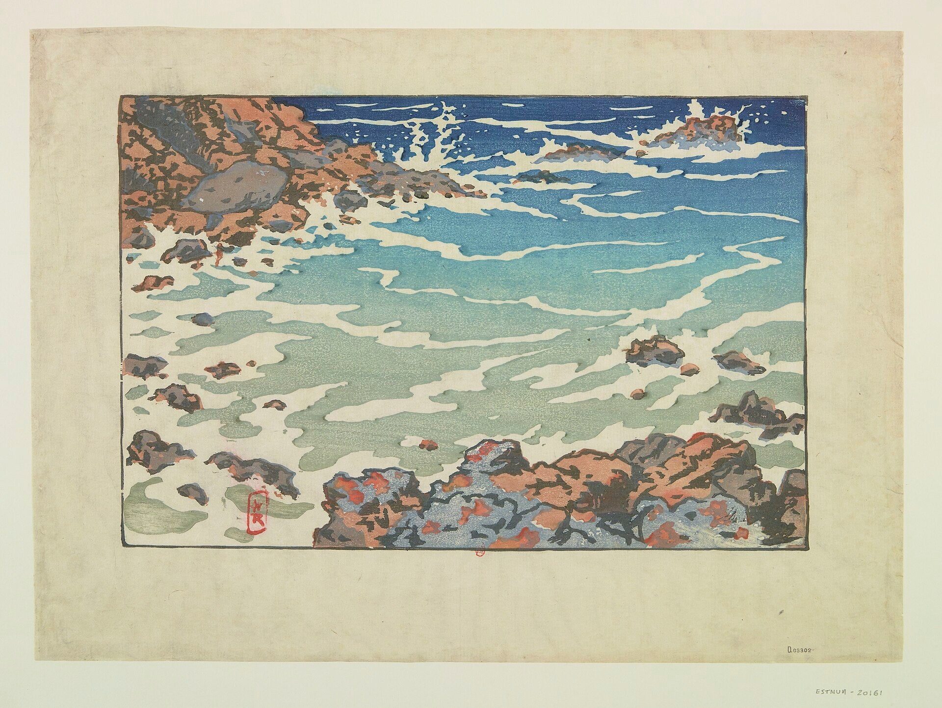 La Vague - Henri Rivière