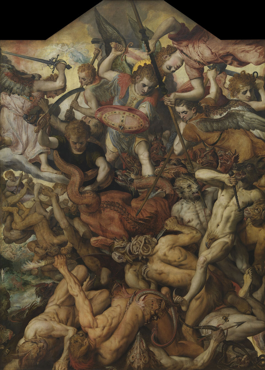 La Chute des anges rebelles - Frans Floris