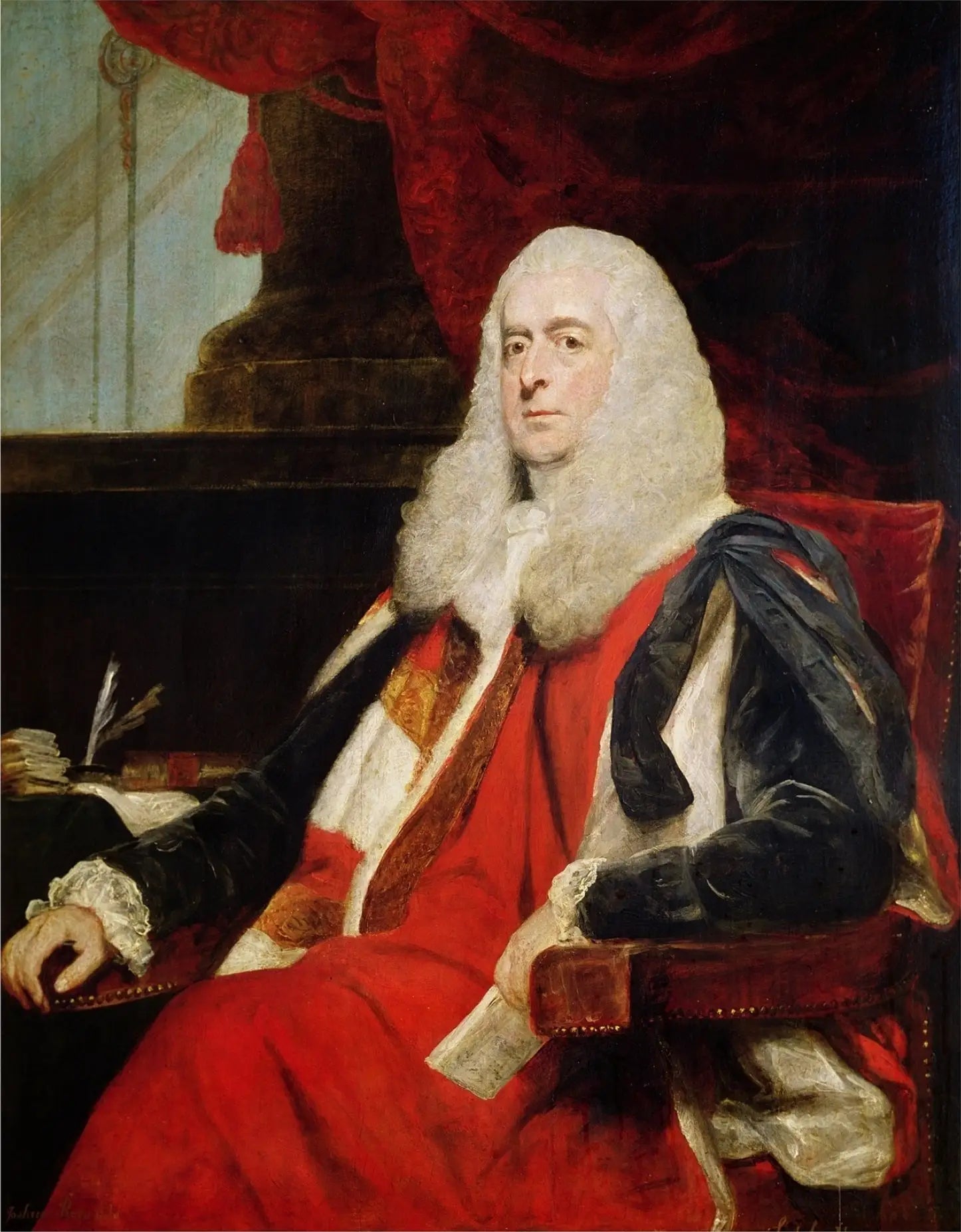 Portrait d’Alexander Wedderburn 1er comte de Rosslyn (1733-1805) - Joshua Reynolds - Alpha Reproduction