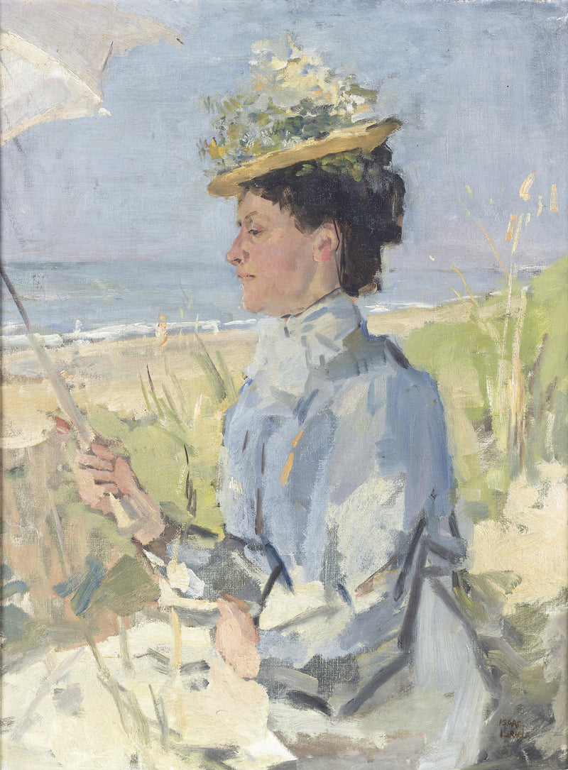 Plajda - Martha Salomon Portresi - Isaac Israëls
