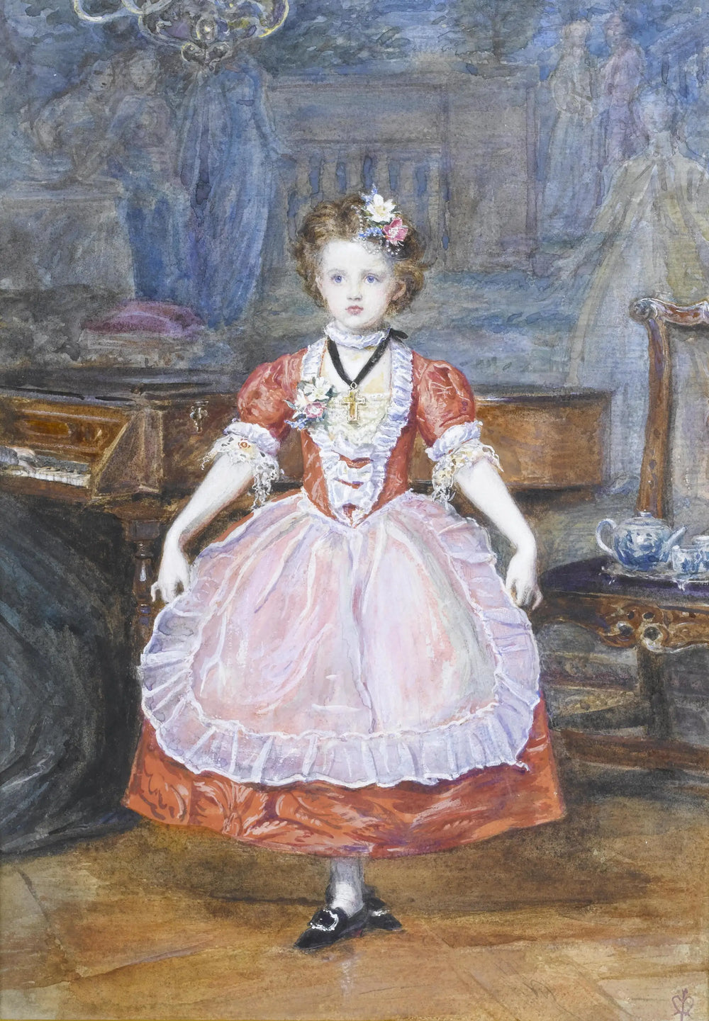 Le Menuet - John Everett Millais - Alpha Reproduction