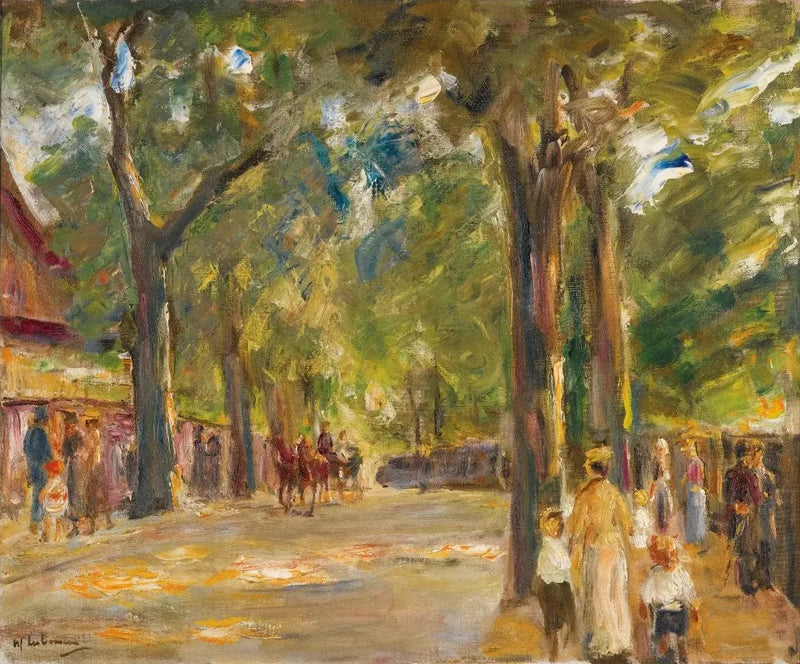 Wannsee'deki Grosse Seestrasse'de Karakterler - Max Liebermann