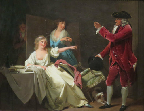 "Oh, quel fou !" - Louis-Léopold Boilly