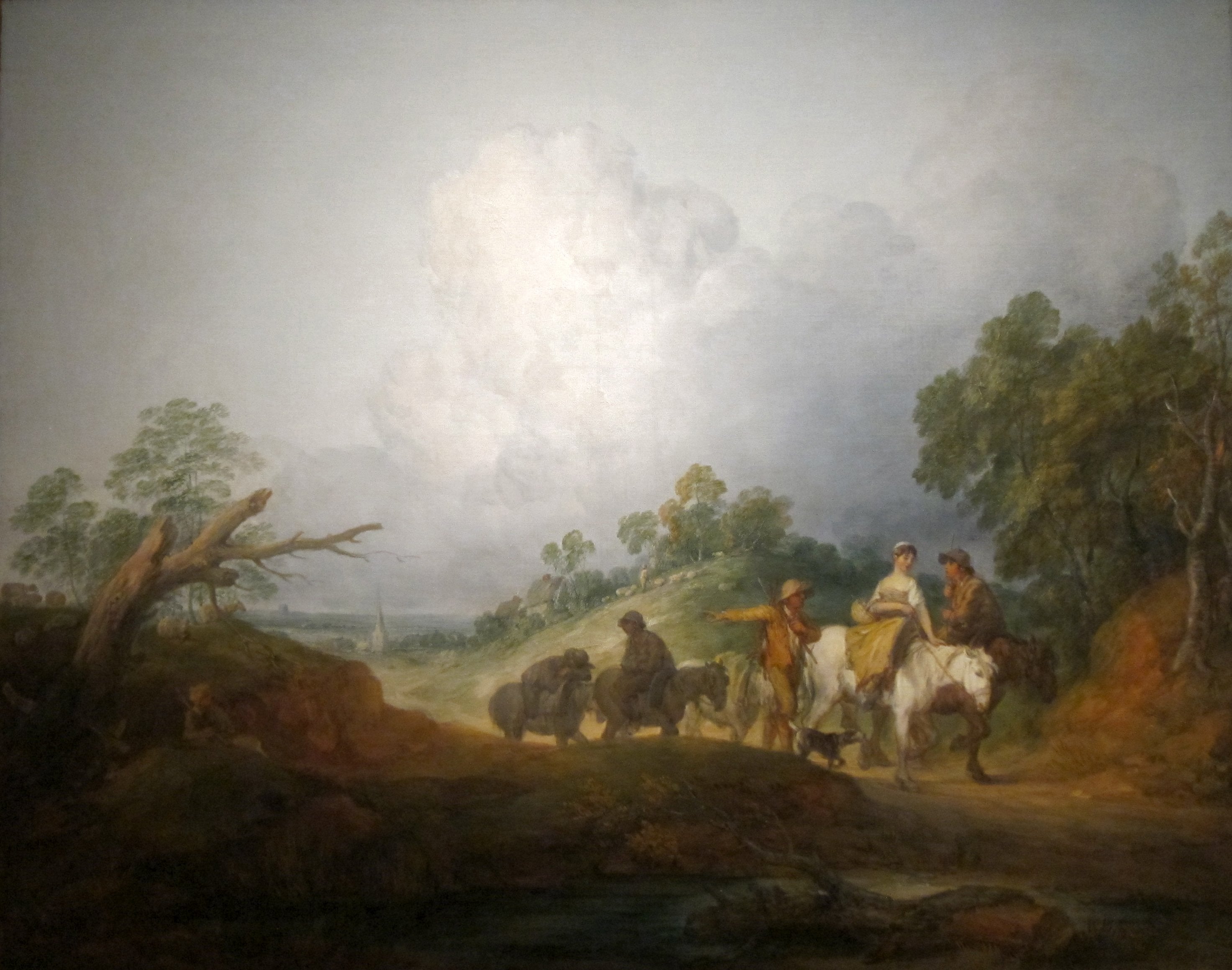 De retour du marché - Thomas Gainsborough