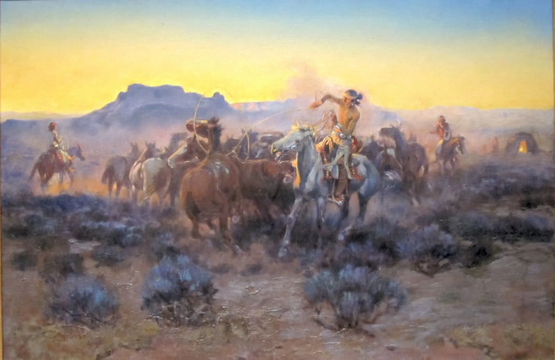 Yeni Çerçeve Çekimleri Lasso ile - Charles Marion Russell