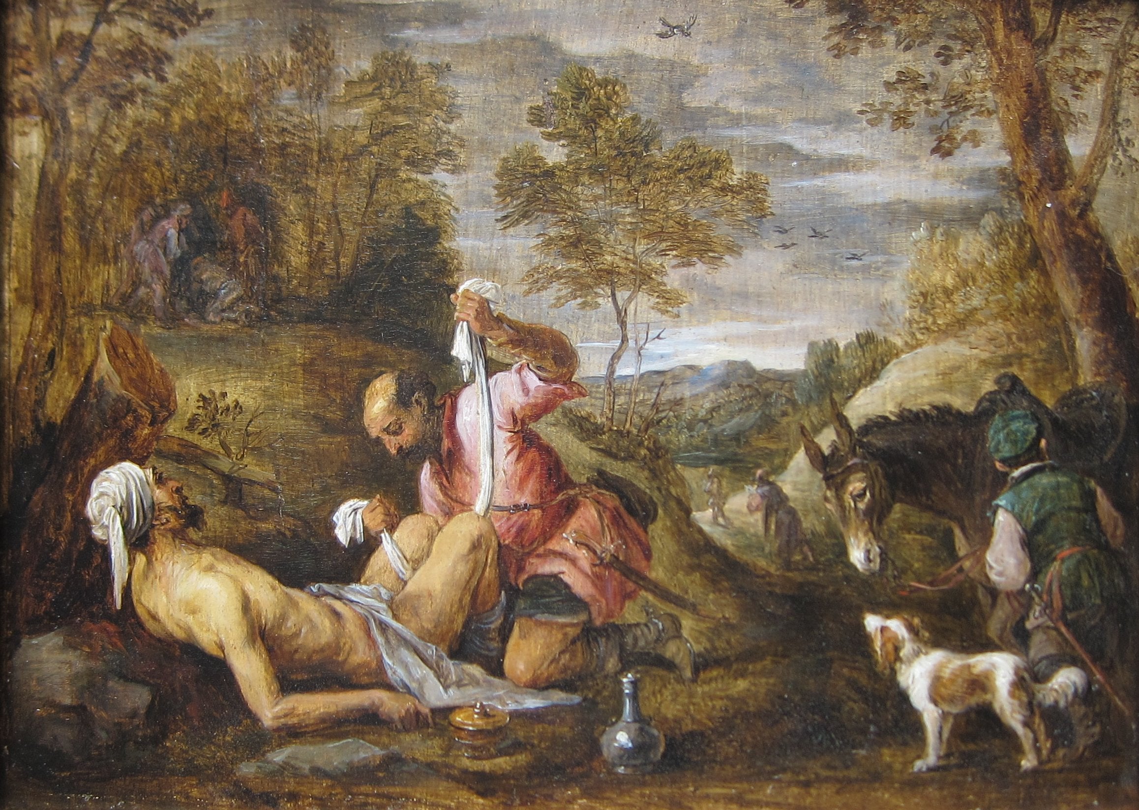 Le bon Samaritain - David Teniers le Jeune