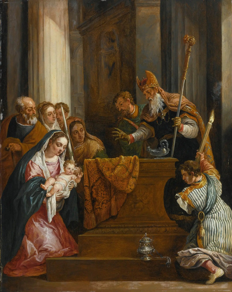 Tapınağa Sunum - David Teniers genç