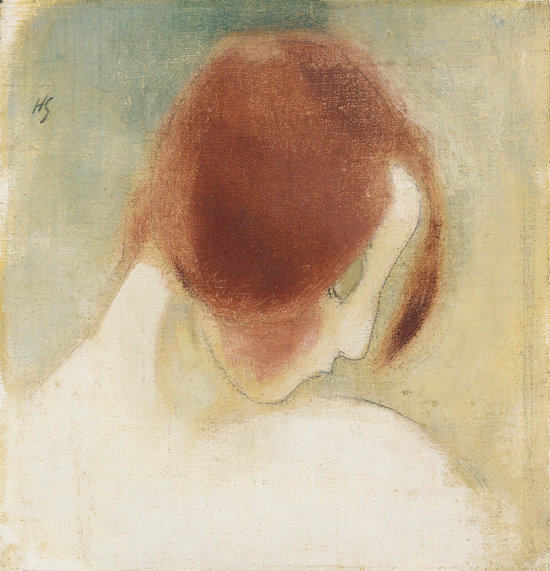 The Red-Haired Girl II - Helene Schjerfbeck
