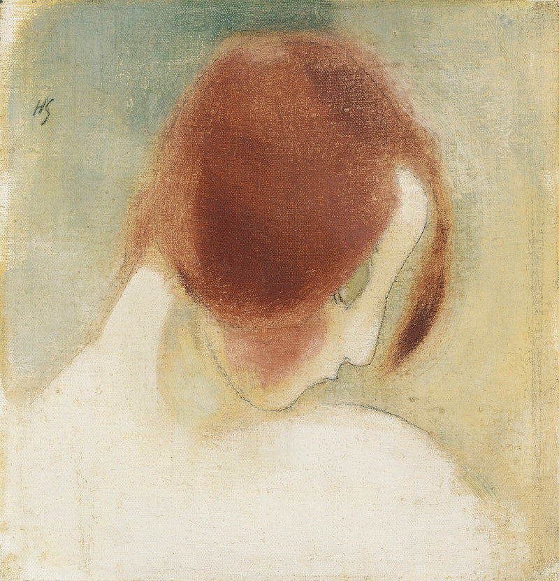The Red-Haired Girl II (1915) - Helene Schjerfbeck