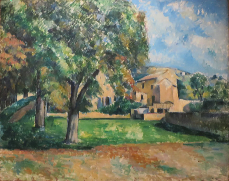 Kestane ağaçları ve Jas de Bouffan çiftliği. - Paul Cézanne