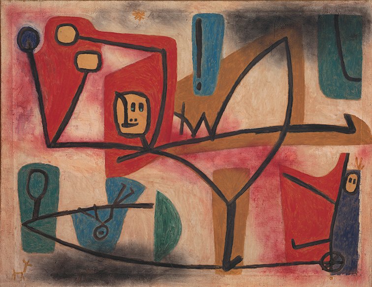 Übermut Exubérance' 1939 - Paul Klee