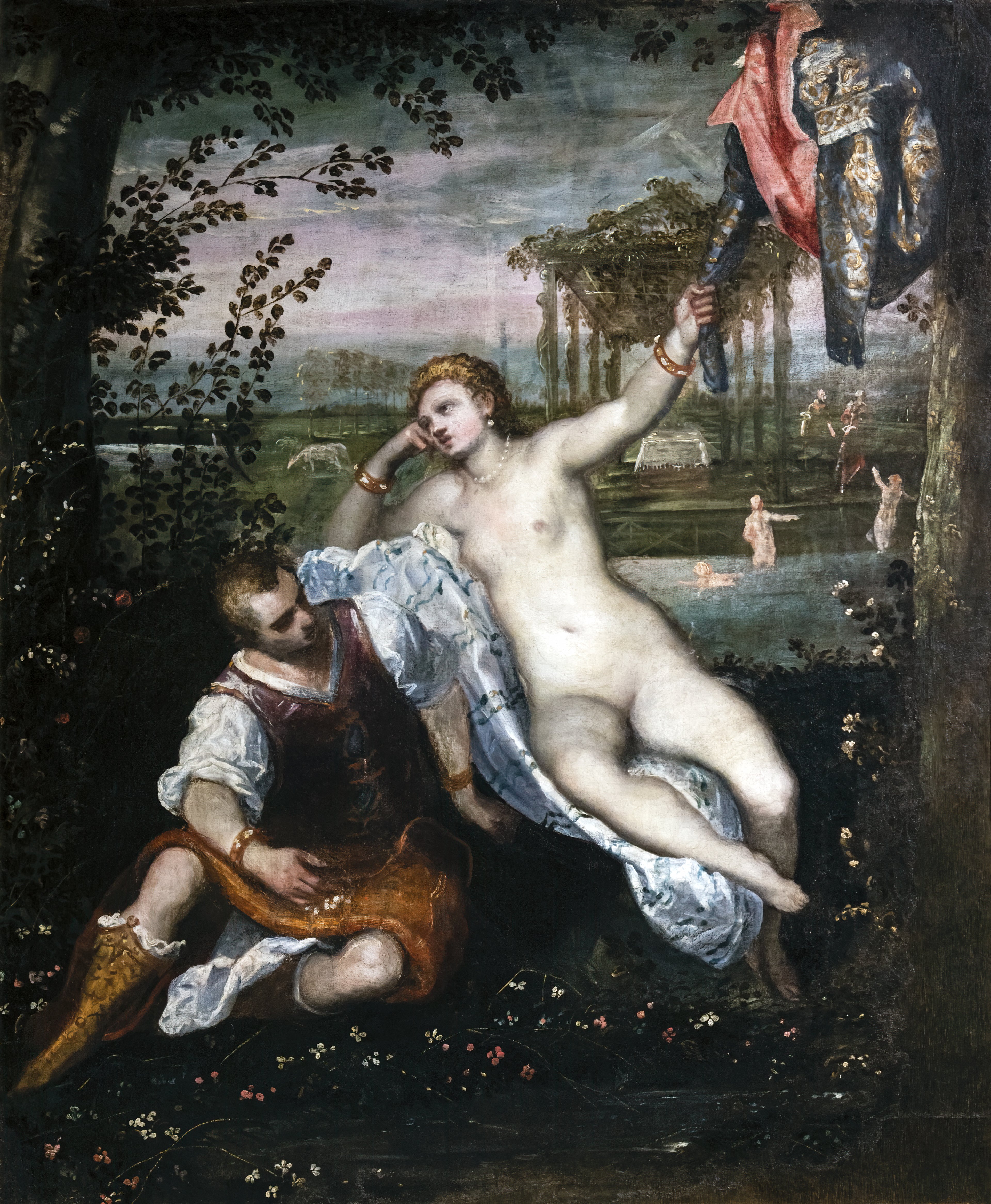 Renaud et Armide - Jacopo Tintoretto