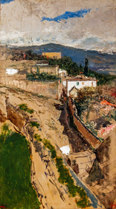 Paysage de Grenade - Mariano Fortuny Marsal