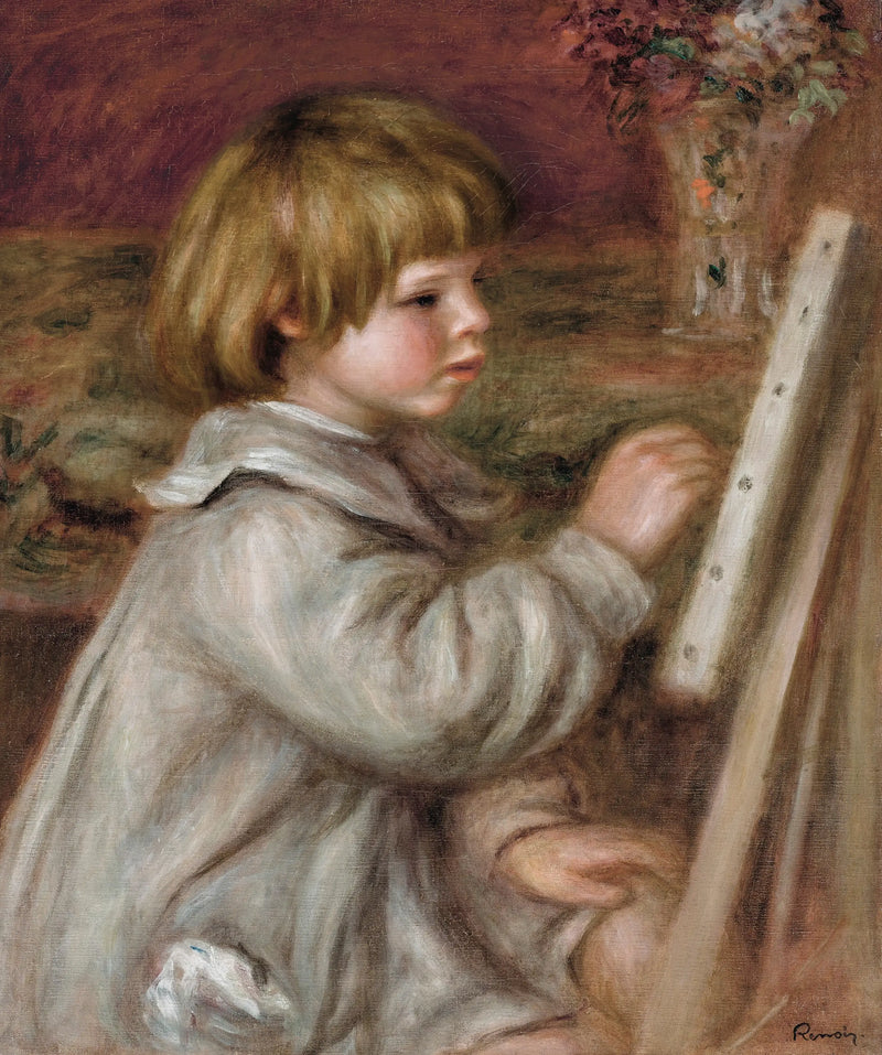 Küçük Ressam (Claude Renoir) - Pierre-Auguste Renoir
