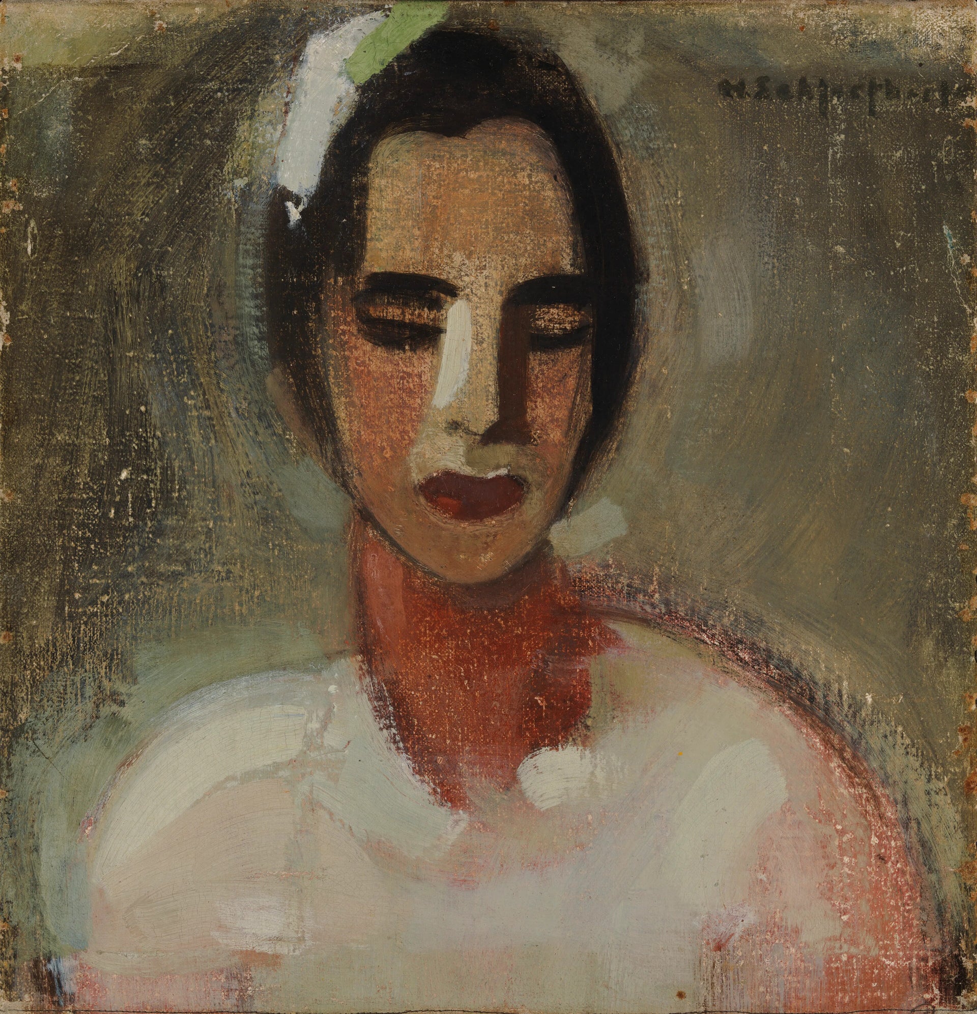 Girl from California I - Helene Schjerfbeck