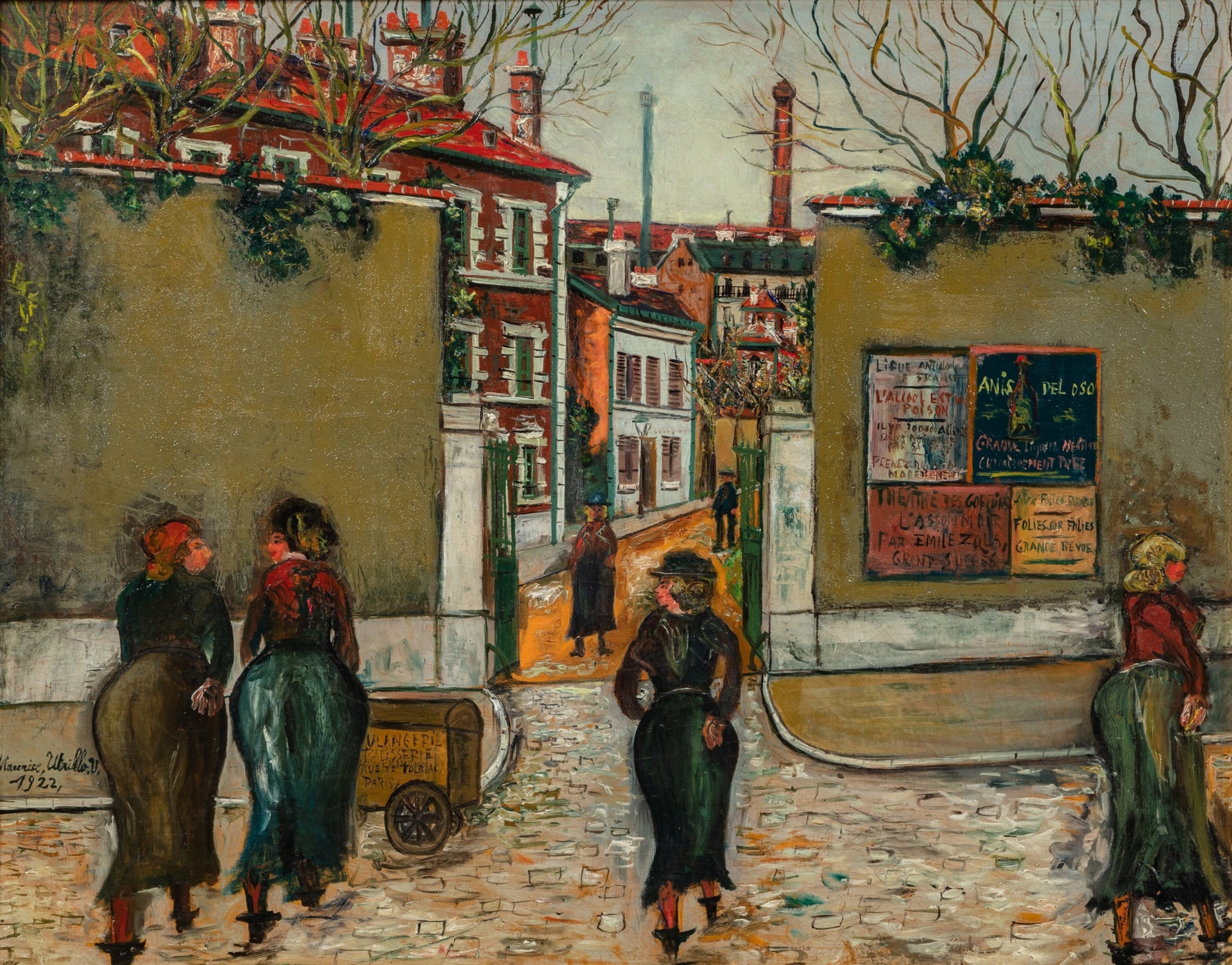 Quartier de la Place d’Italie - Maurice Utrillo