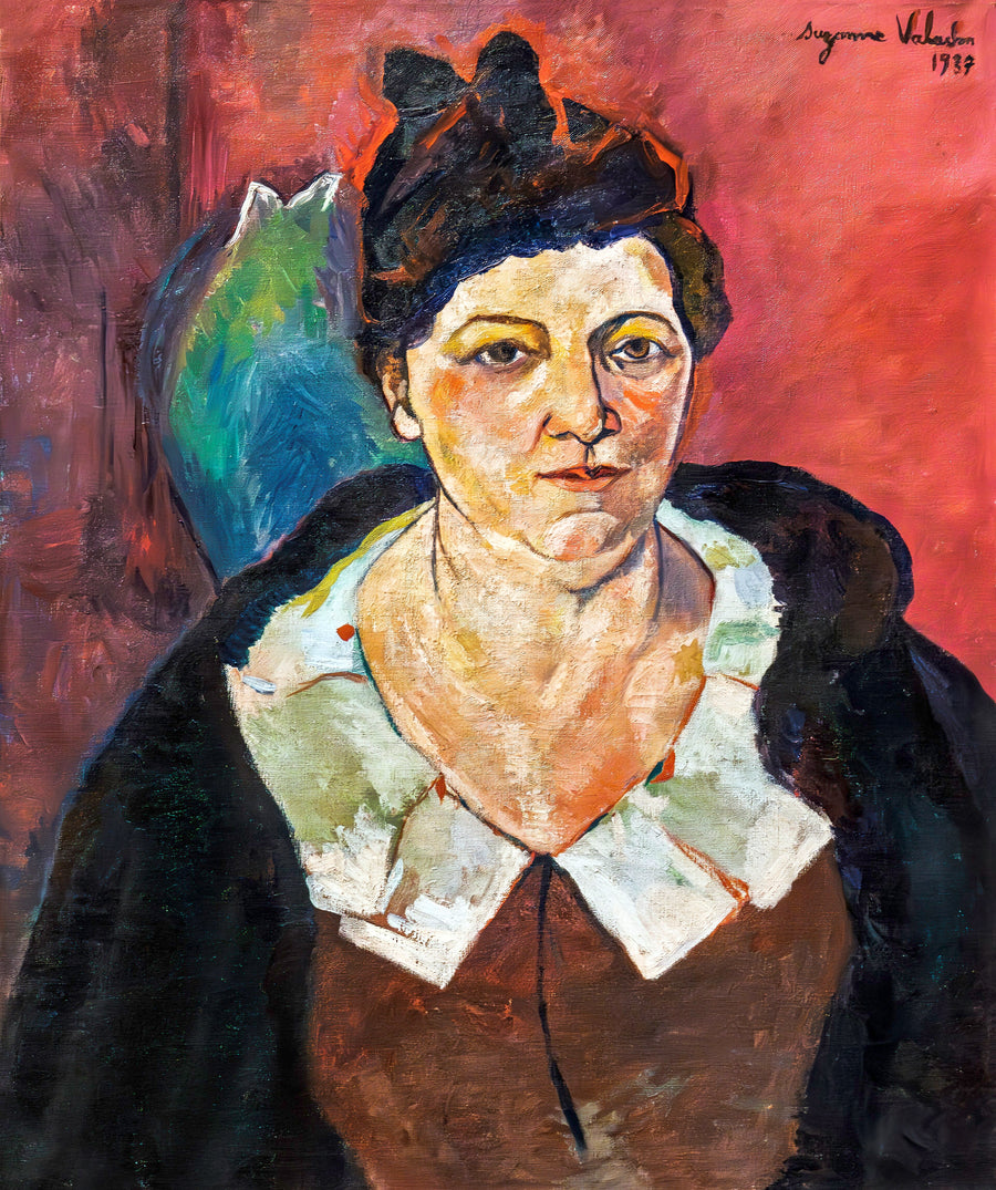 Portrait de Madame Maurice Utrillo, Lucie Valore - Suzanne Valadon