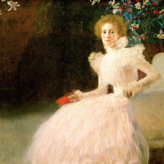 🌸✨ Sonja Knips'in Portresi – Gustav Klimt (1898)