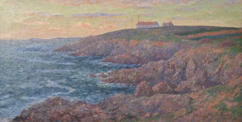 Le sémaphore de Begar Mor - Henry Moret - Alpha Reproduction