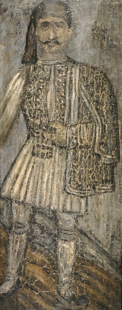 Homme en fustanelle - Theophilos Chatzimichael