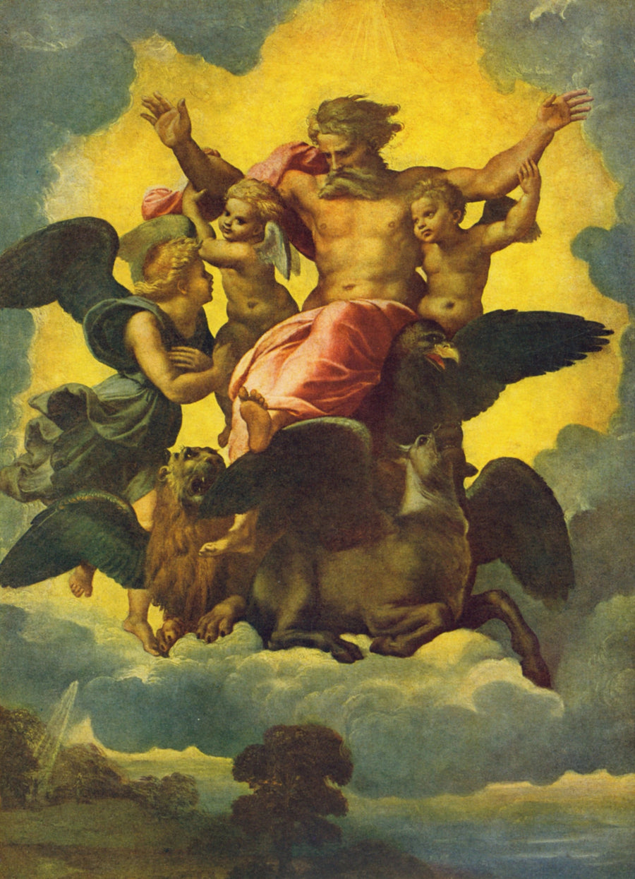 Hezekiel'in Vizyonu - Raphael Sanzio