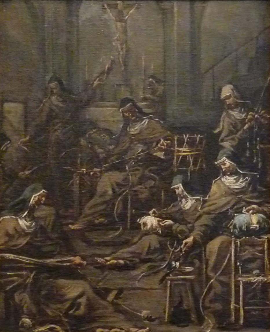 Atelier de nonnes - Alessandro Magnasco