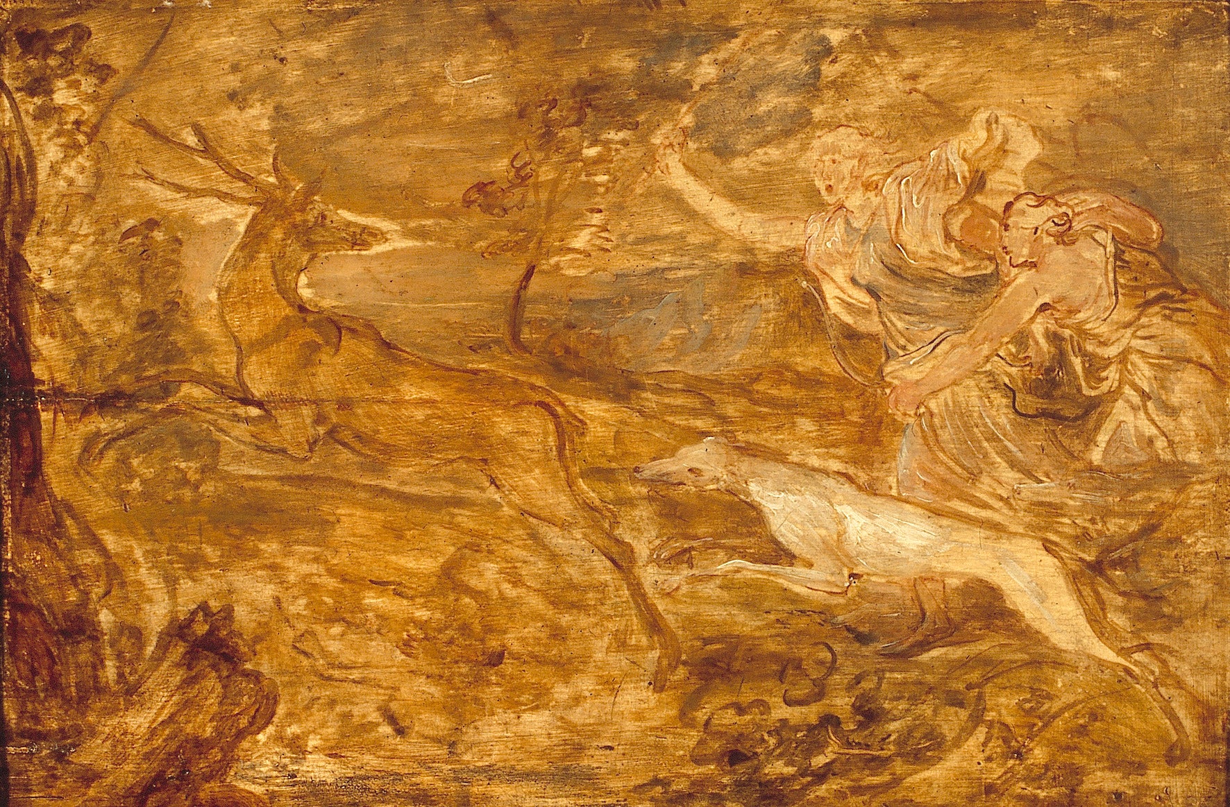 Diane à la chasse - Antoine van Dyck