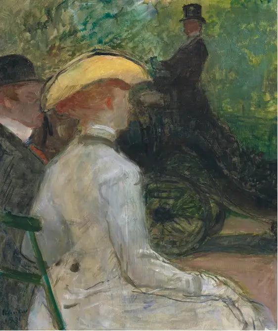Boulogne Ormanı - Henri de Toulouse-Lautrec